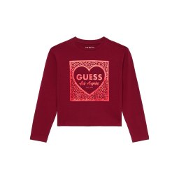GUESS Tricou roșu intens