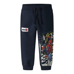 NAME IT Pantaloni 'NMMDion Spider' albastru / bleumarin / roșu