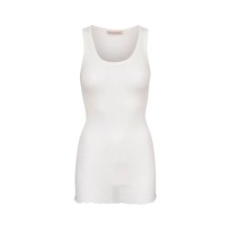 Seamless Basic Top 'Bella' alb murdar