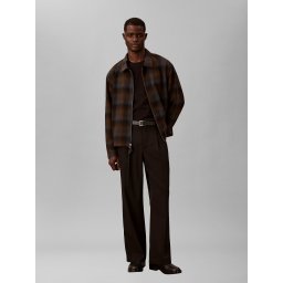Calvin Klein Geacă de primăvară-toamnă albastru / maro / maro închis