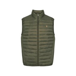 U.S. POLO ASSN. Vestă 'UMMaks' verde închis