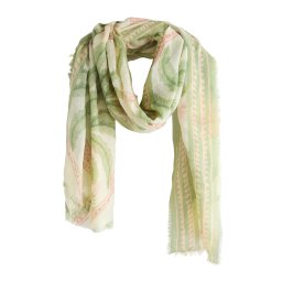 Next Fular galben deschis / verde / roz