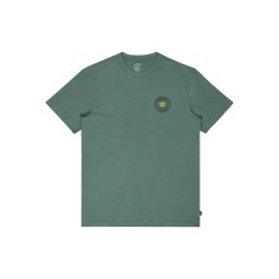 BILLABONG Tricou 'Rockies' galben / verde pin / negru