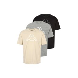 KAPPA Tricou 'KMLogo Cromen' negru