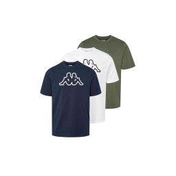 KAPPA Tricou 'KMLogo Cromen' albastru