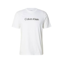 Calvin Klein Tricou '30S' gri argintiu / negru / alb