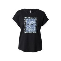 ONLY PLAY Tricou funcțional 'ONPAub-Mie Life' turcoaz / albastru fumuriu / negru
