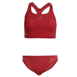 ADIDAS PERFORMANCE Costum de baie două piese 'Lanelux' roșu