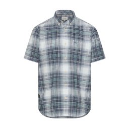 CAMEL ACTIVE Cămașă indigo / gri închis / verde mentă / alb murdar