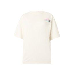 RIP CURL Tricou 'ALOHA HERITAGE' ecru / turcoaz / roz pal / negru