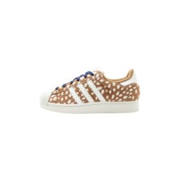ADIDAS ORIGINALS Sneaker low 'Superstar II' maro caramel / alb murdar