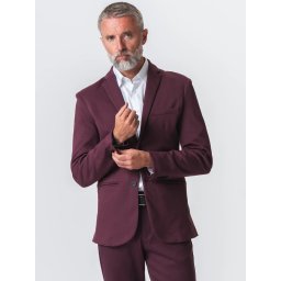 TEESHOPPEN Sacou Business ' The Original ' roșu bordeaux