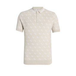 GUESS Pulover 'MARLIN' gri taupe / alb