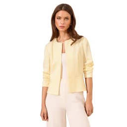 Lipsy Sacou galben pastel