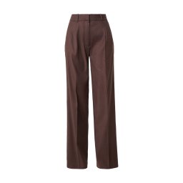 GUESS Pantaloni cu dungă 'Carla' maro închis
