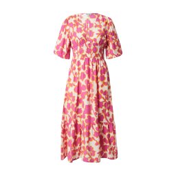 ONLY Rochie 'ONLAURI MIKASI' portocaliu / roz deschis / alb