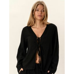ITS MAY Tricou 'Bow' negru