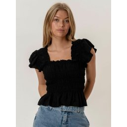 ITS MAY Top 'Honey' negru