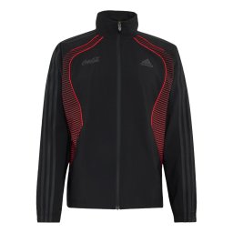 ADIDAS ORIGINALS Geacă de primăvară-toamnă 'Coca Cola Teamgeist 26' gri închis / roșu / negru
