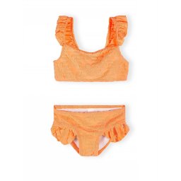MINOTI Costum de baie două piese portocaliu neon