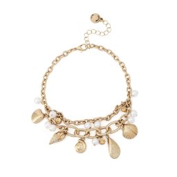 STEVE MADDEN Accesorii pentru picioare auriu / alb natural