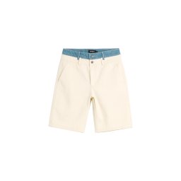 Desigual Pantaloni 'Bermuda' opal / alb