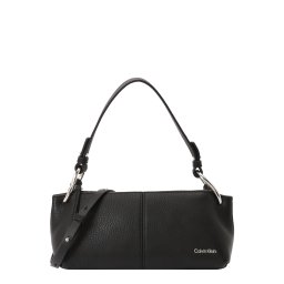 Calvin Klein Geantă de umăr 'Slouchy Convertible Shoulder' negru