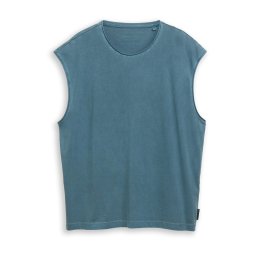 TOM TAILOR DENIM Tricou verde petrol