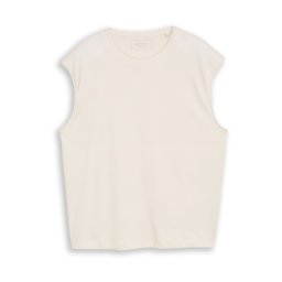 TOM TAILOR DENIM Tricou alb lână