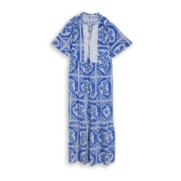 TOM TAILOR Rochie albastru / alb