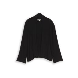 TOM TAILOR Geacă tricotată negru