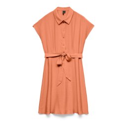 VERO MODA Rochie 'VMATHENA' portocaliu caisă