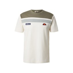 ELLESSE Tricou 'Vignola' kaki / verde pastel / alb murdar
