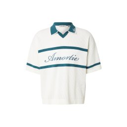 Only & Sons Pulover 'ONSACE LIFE' verde petrol / alb murdar