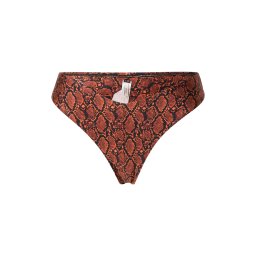 ETAM Slip costum de baie 'ZEPHIRO' castaniu / maro coniac / negru