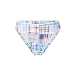 Abercrombie & Fitch Slip costum de baie albastru deschis / galben / corai / alb