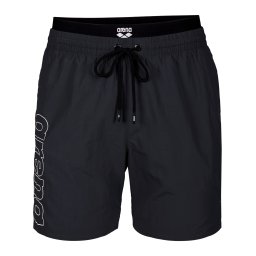 ARENA Șorturi de baie 'ELASTIC BAND BEACH BOXER' negru