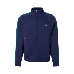 Polo Ralph Lauren Hanorac bleumarin / verde pin / alb
