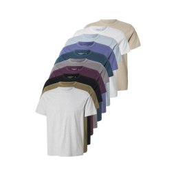 Abercrombie & Fitch Tricou 'CLASSIC ESSENTIAL' nisipiu / albastru gențiană / albastru deschis / ciocolatiu / gri / kaki / verde smarald / negru / alb