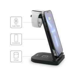 iPack, 3 in 1 Wireless Charger, Vetter GO, for iPhone, Apple Watch and AirPods Pro/2/3