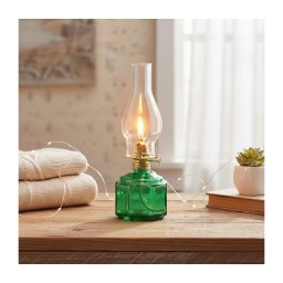 Brilagi - Lampă cu petrol MERLIN verde