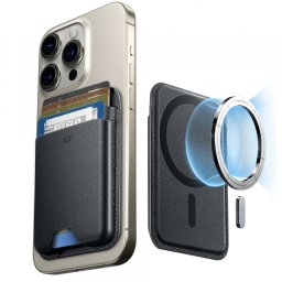 Portofel Magsafe, ESR, Boost, Negru