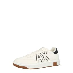 ARMANI EXCHANGE Sneaker low 'VENICE' negru / alb murdar