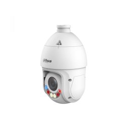Camera de supraveghere Dahua IP PTZ Starlight, 4MP, lentila motorizata 5 - 125mm, IR/lumina alba 100m/50m, 25x zoom, slot card, auto-tracking, recunoastere faciala, PoE+ - SD4E425GB-HNR-A-PV1