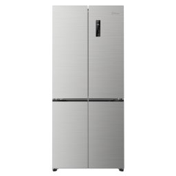 Side by side STARCREST SSCD-463IXE, 463 l, Clasa E, Full No Frost, Compresor Inverter, Display digital, Compartiment convertibil 81 l, H 192 cm, Inox