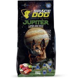 Space Dog Jupiter Lamb & Rice cu miel și orez 15 kg