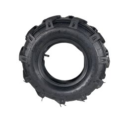 Anvelopa Agricola 400-12 cu Camera B7407 pentru Motocultor, Roti Utilaje Gradina, Rezistenta Mare si Aderenta Ridicata