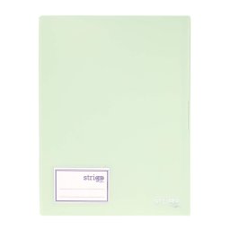Mapa Strigo, PP, A4, 20 folii protectie, menta