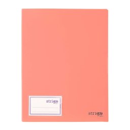 Mapa Strigo, PP, A4, 30 folii protectie, roz deschis