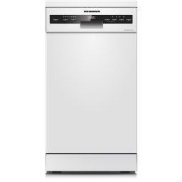 Masina de spalat vase HEINNER HDW-FSM45710AWD+++, 10 seturi, 7 programe, Clasa D, 45 cm, Alb